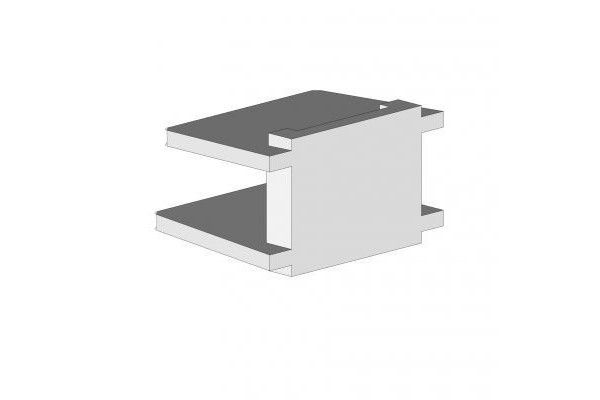 C261PLA Câle plastique d'obturation store coffre série 260 - Orilon - Votre spécialiste de stores, pergolas et pièces détachées 2