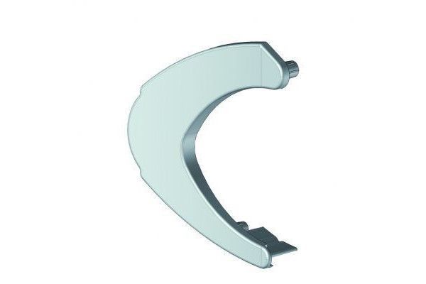 EB136PLAI1 Bouchon pour barre de charge PU136 droite - Orilon - Votre spécialiste de stores, pergolas et pièces détachées 2