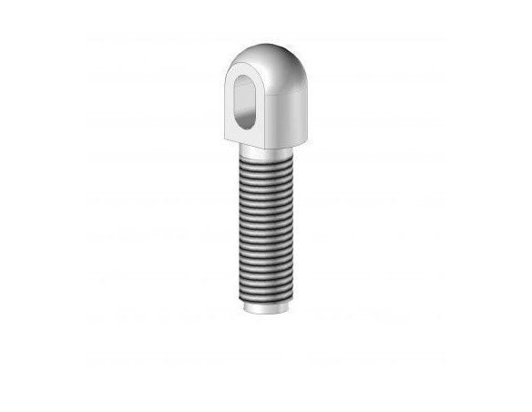 EG02LC Embout PVC guide câble Ø18 mm - Orilon - Votre spécialiste de stores, pergolas et pièces détachées