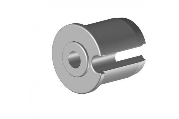 EO248PLG Tourillon plastique Ø48 mm creux Ø12 mm - Orilon - Votre spécialiste de stores, pergolas et pièces détachées 2