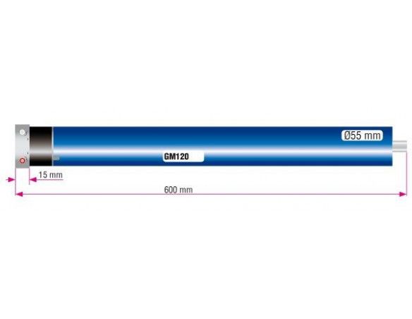 Moteurs filaires fins de courses mécaniques GM120