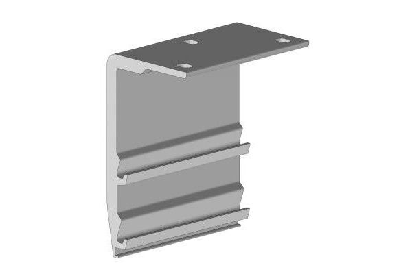 S21005LA Support plafond extrudé store coffre série 210 largeur 200 mm - 2