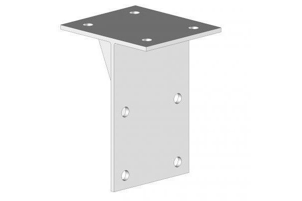 SIM21LAI Equerre acier support plafond store coffre série 260 -