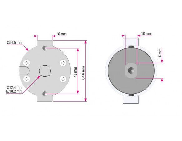 Moteurs filaires fins de courses mécaniques TM50