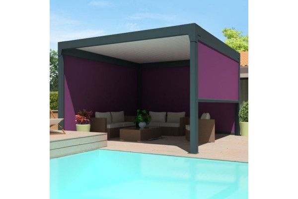 Coffre à coulisses 105 pour pergola Agate  - Orilon - Votre spécialiste de stores, pergolas et pièces détachées 2