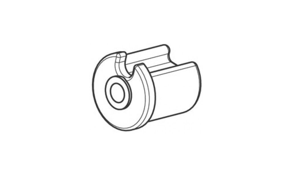 EO228PLG Tourillon plastique creux Ø28 mm - Orilon - Votre spécialiste de stores, pergolas et pièces détachées