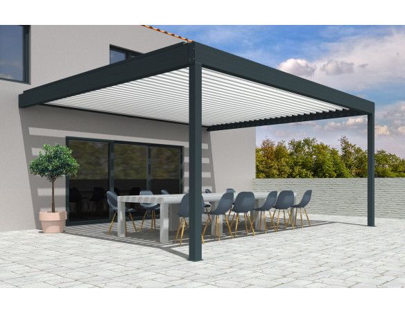 Pergola bioclimatique Orilon 3 Parallèle - 
Orilon - Votre spécialiste de stores, pergolas et pièces détachées