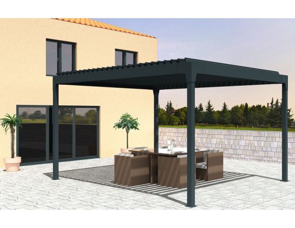 Pergola bioclimatique Orilon 2 îlot - Orilon - Votre spécialiste de stores, pergolas et pièces détachées