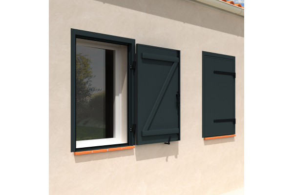 Volet coulissant un vantail