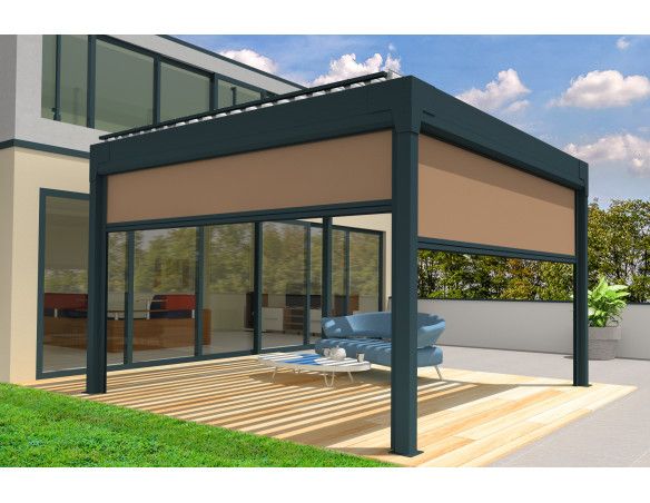 Coffre à coulisses 105 pour pergola Agate  - Orilon - Votre spécialiste de stores, pergolas et pièces détachées