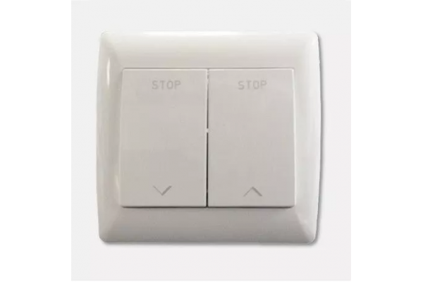 Interrupteur mural filaire instable - IM05 pour store banne et volets roulants  - 1