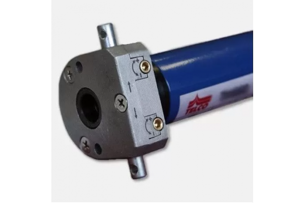 Moteur électronique à fins de courses mécaniques TMS50LEDW pour store banne  - 1