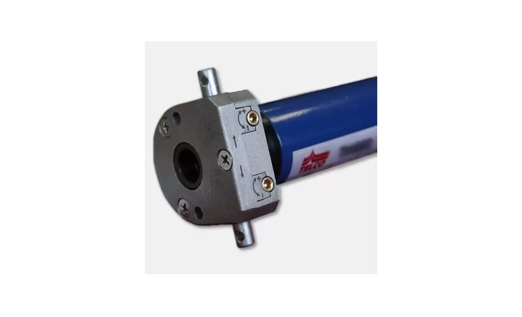 Moteur électronique à fins de courses mécaniques TMS50LEDW pour store banne  - 1