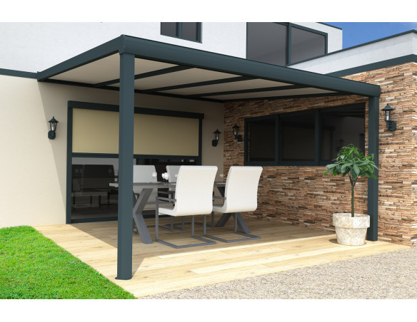 Pergola polytop Aventurine en aluminium  - 1