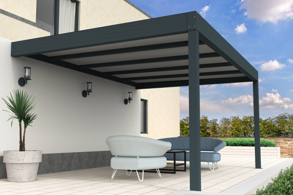 Pergola thermotop Améthyste en aluminium  - 1