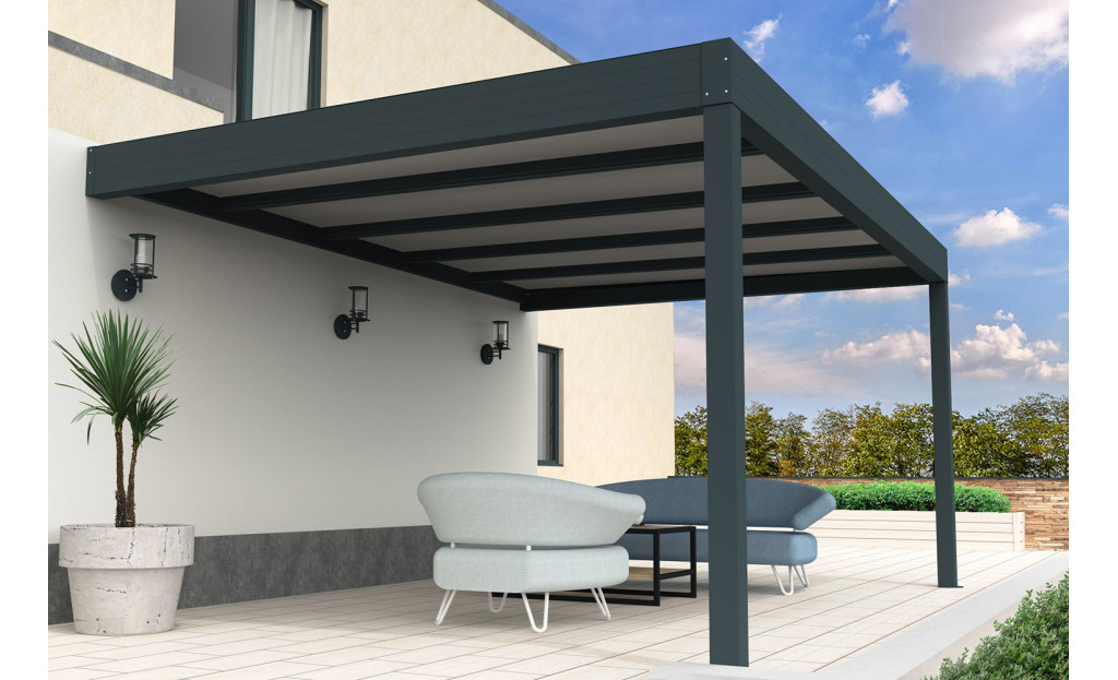 Pergola thermotop Améthyste en aluminium  - 1