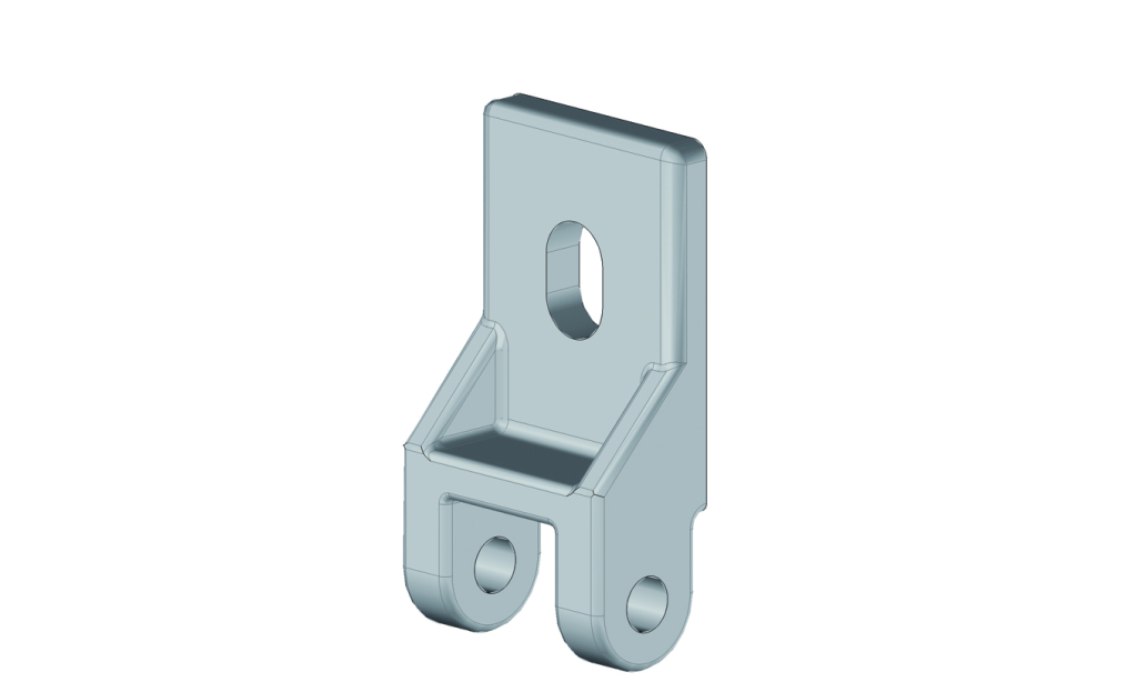 EC51 Charnière base réglable corbeille 35 / 45  - 1