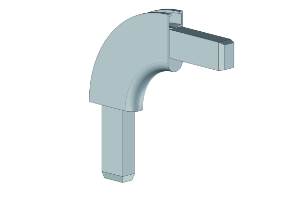 EC70 Angle corbeille 45  - 1
