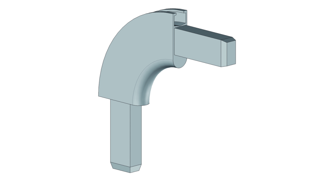 EC70 Angle corbeille 45  - 1
