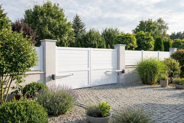 Portail battant motorisé plein 2