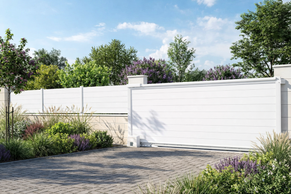 Portail coulissant plein 2