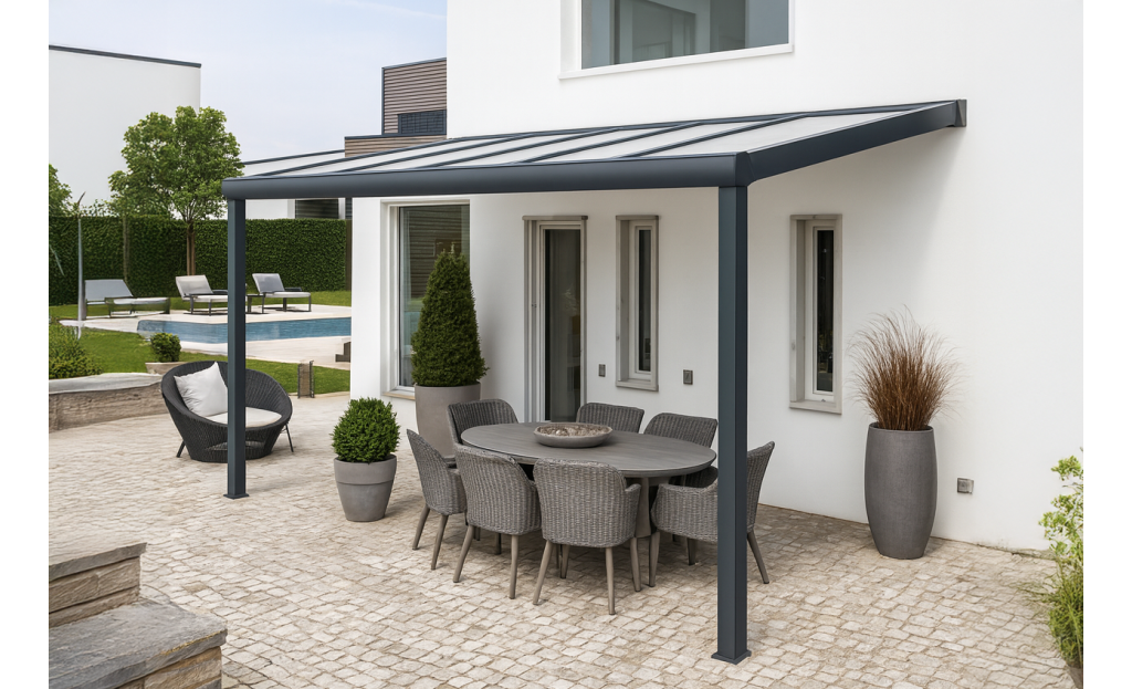 Pergola isotoit Facade