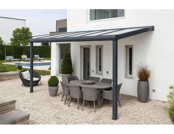 Pergola isotoit Facade