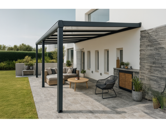 Pergola isotoit Facade