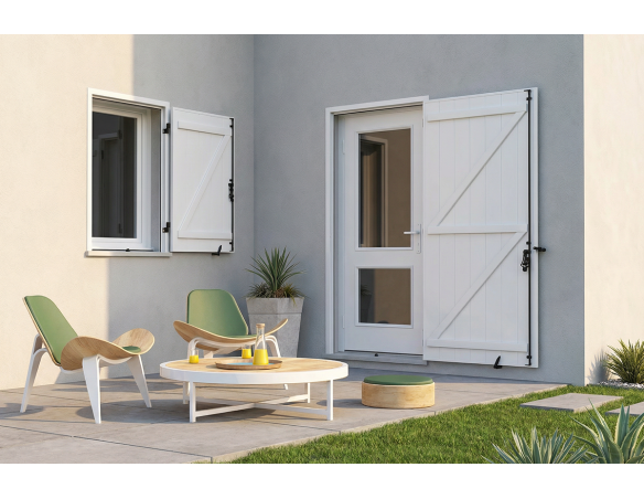 Volet battant 1 en aluminium