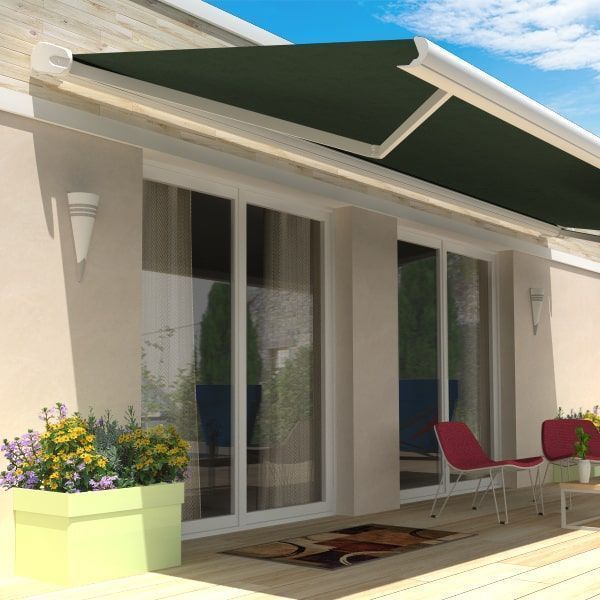 Store banne électrique Coffre Perseus pour terrasse ou balcon