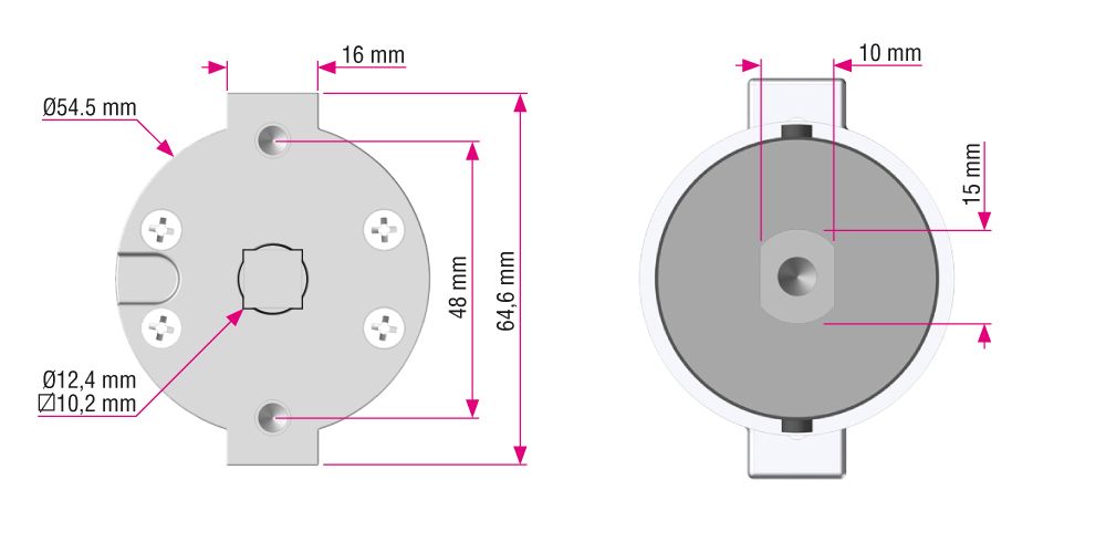 Côte moteur TM40