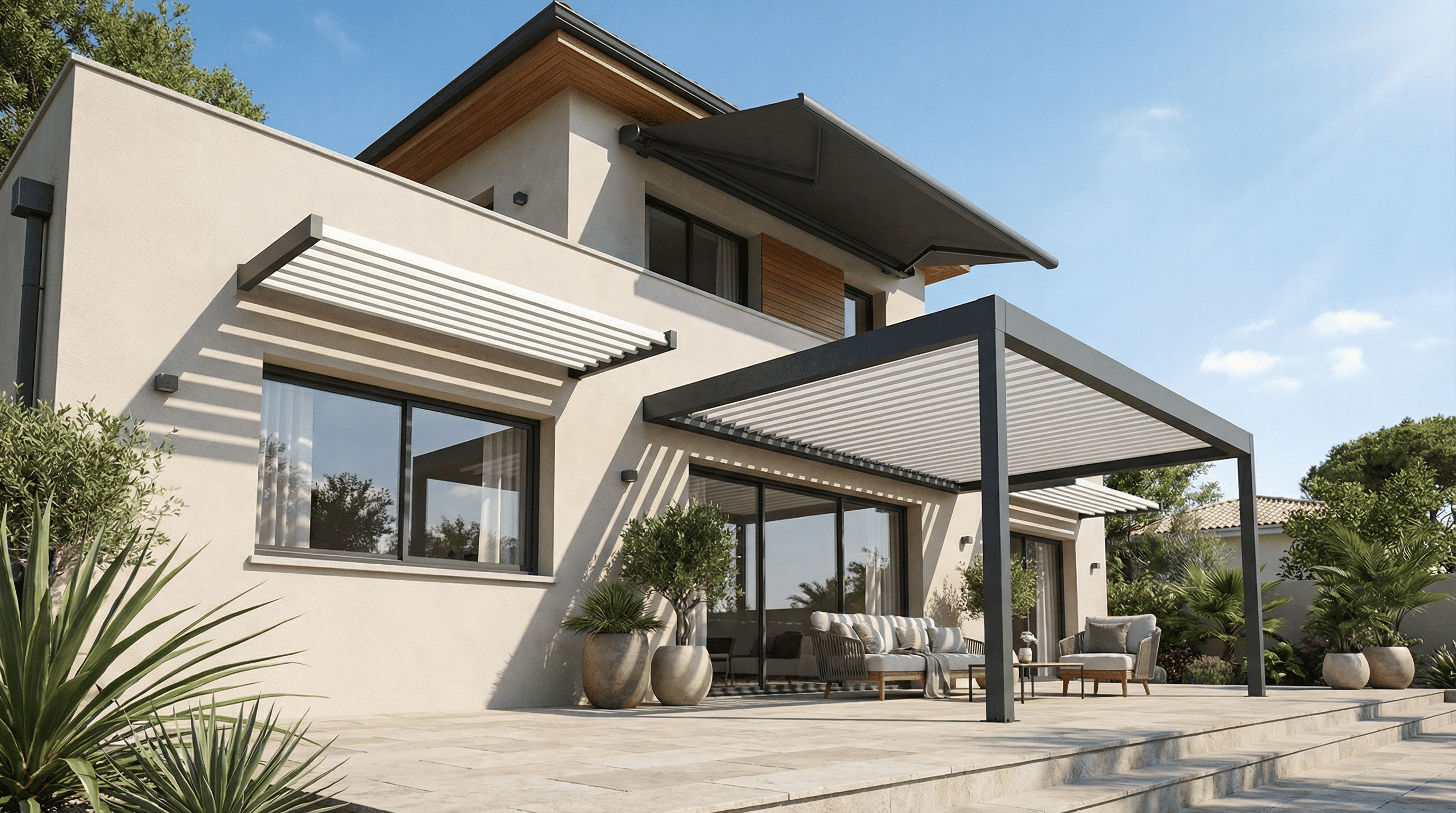 Pergolas, Stores, Fermetures