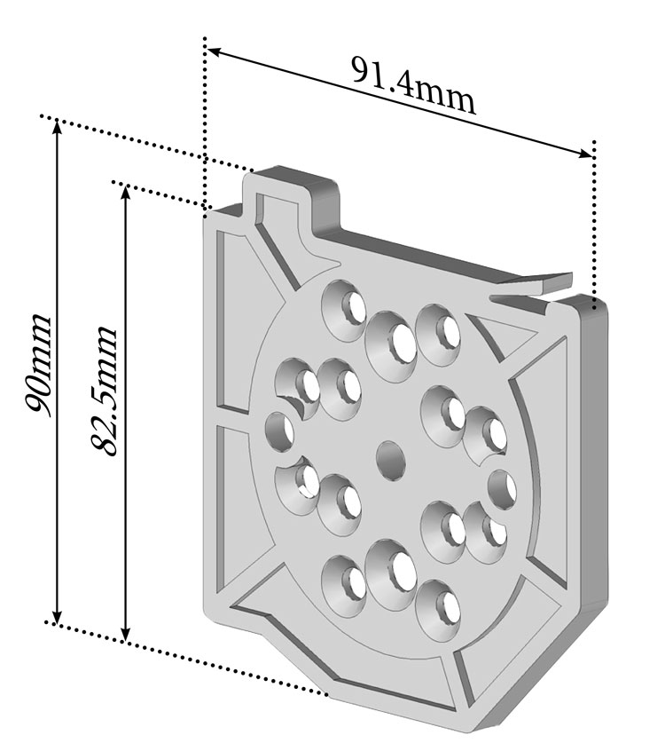 Dimensions CU95