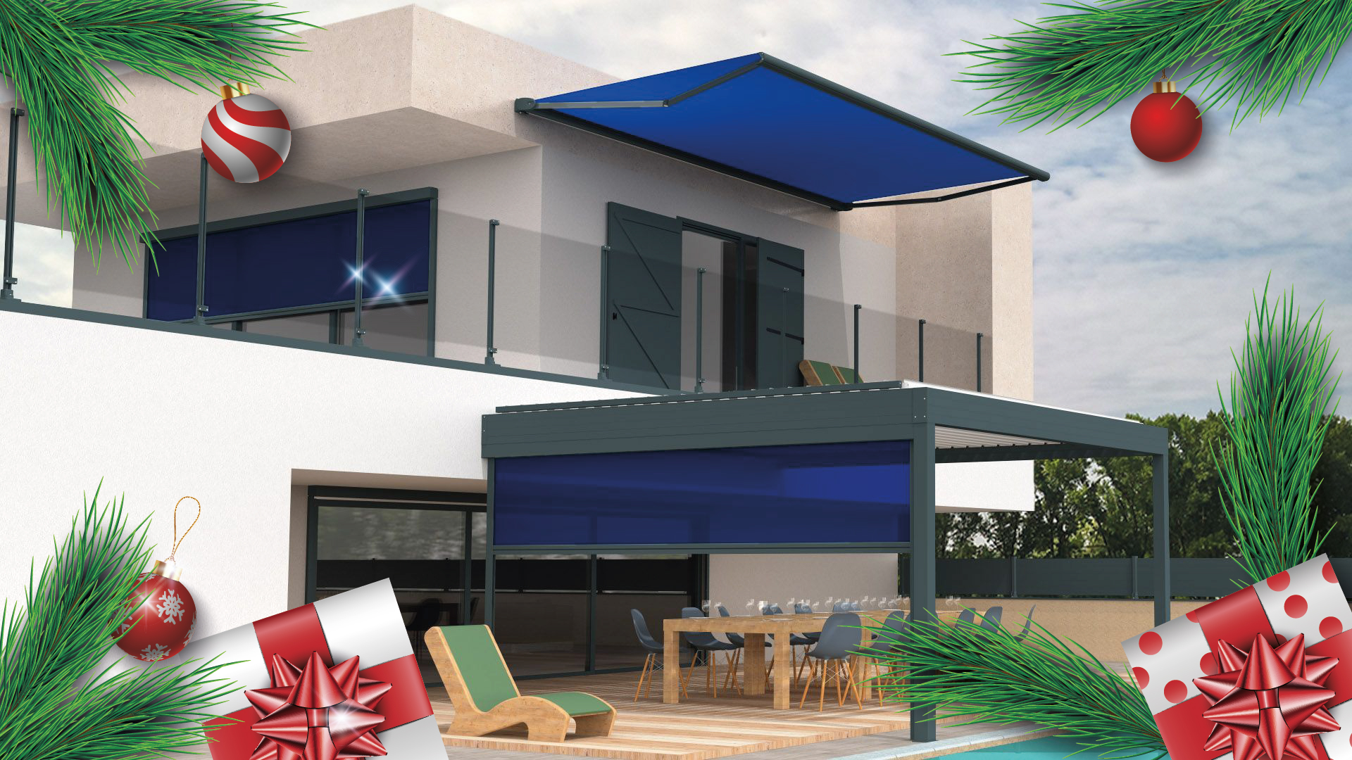 Pergolas, Stores, Fermetures