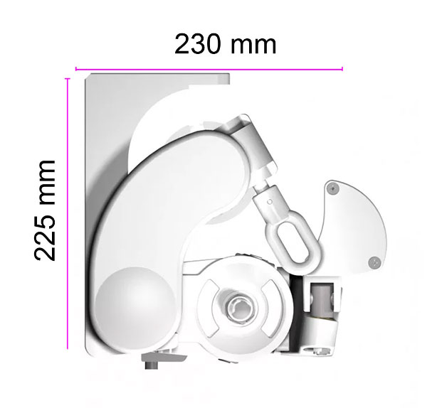 Encombrement Monobloc