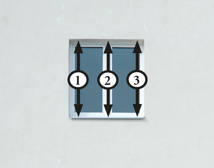 Prise de mesures volets aluminium